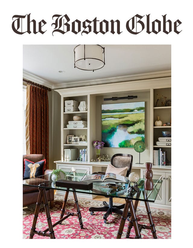 Elizabeth Home Decor and Design featured in The Boston Globe