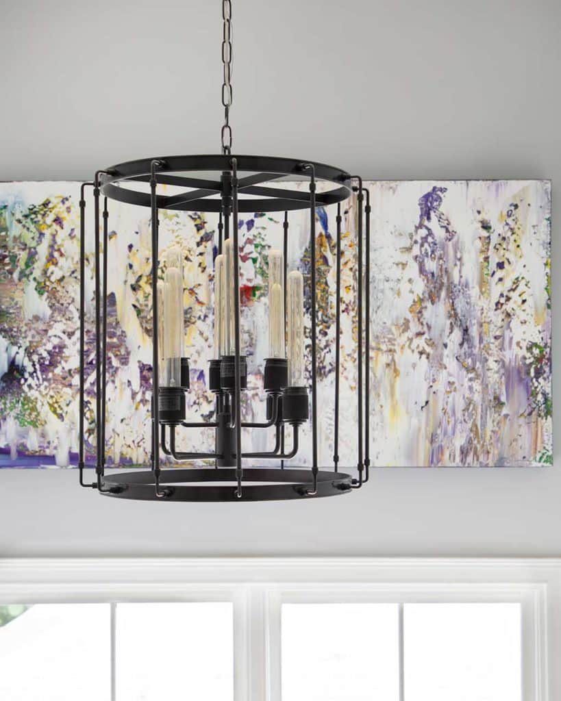 Atlanta Home lighting fixture by Boston interior designer Elizabeth Benedict